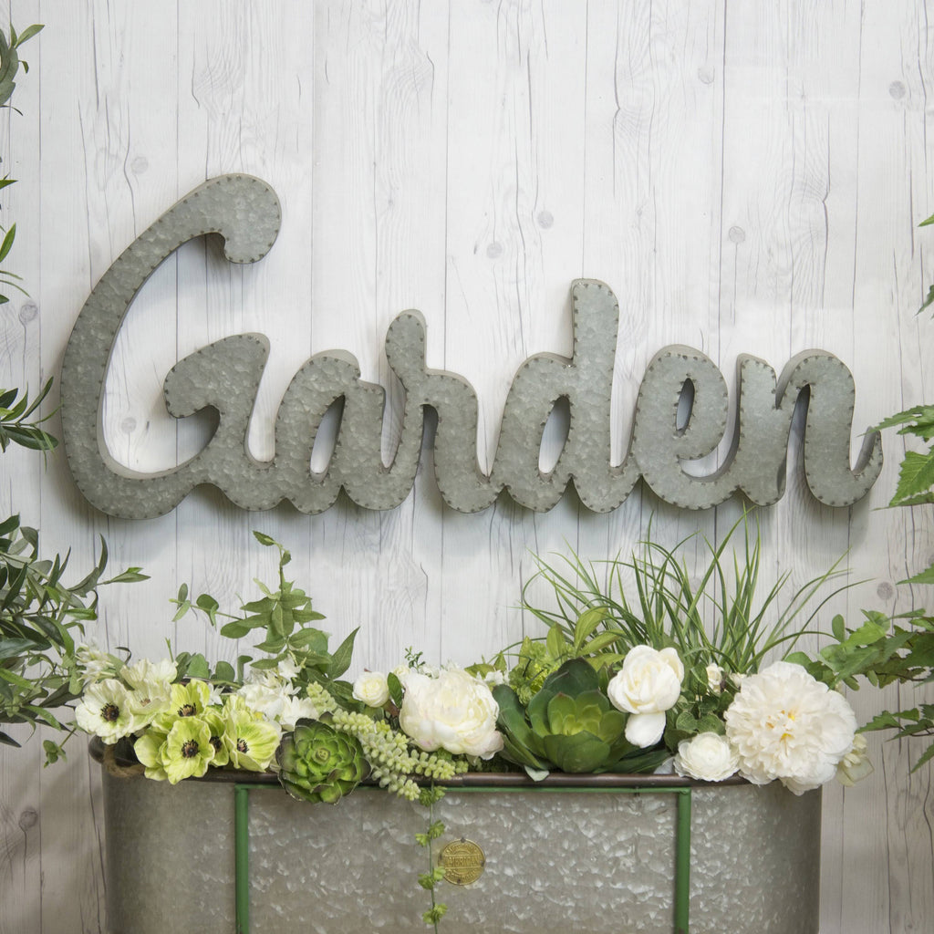 Metal Garden Sign C853