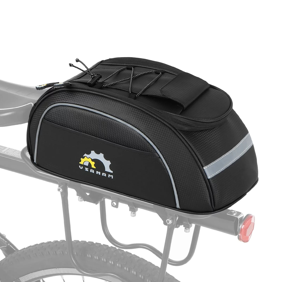 Waterproof Insulated Cooler Bike Trunk Bag W61845
