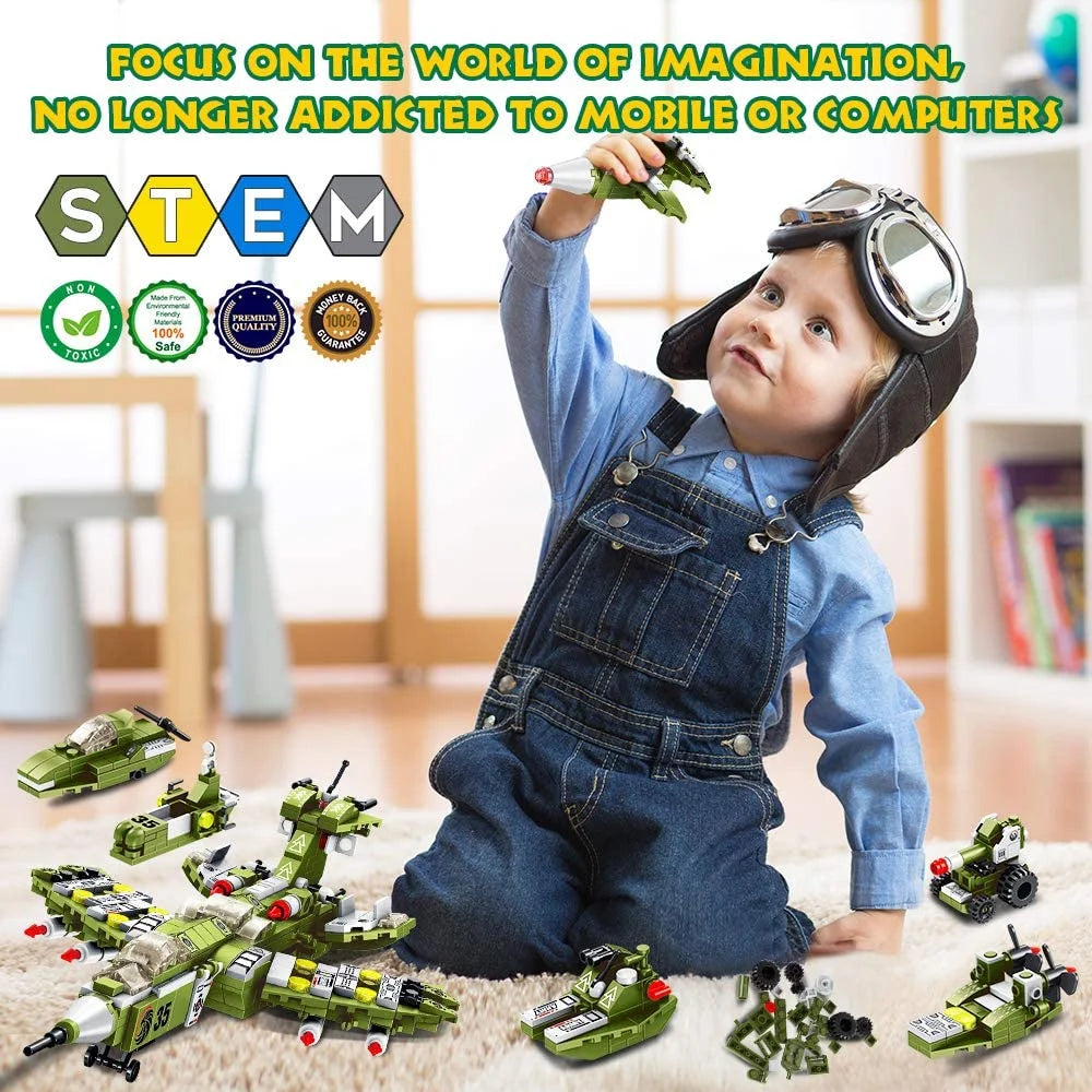 576 PCS 25-in-1 STEM Building Blocks Kits Y17746