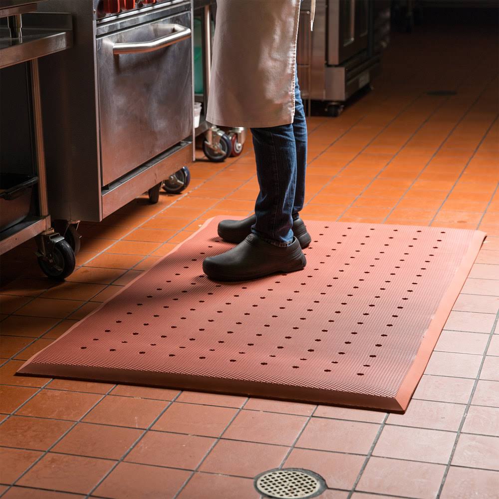 Red Anti Fatigue Floor Mat 3 x 5 Feet L6231