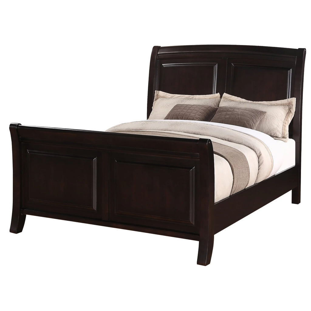 Cappuccino Queen Size Panel Beds G378589