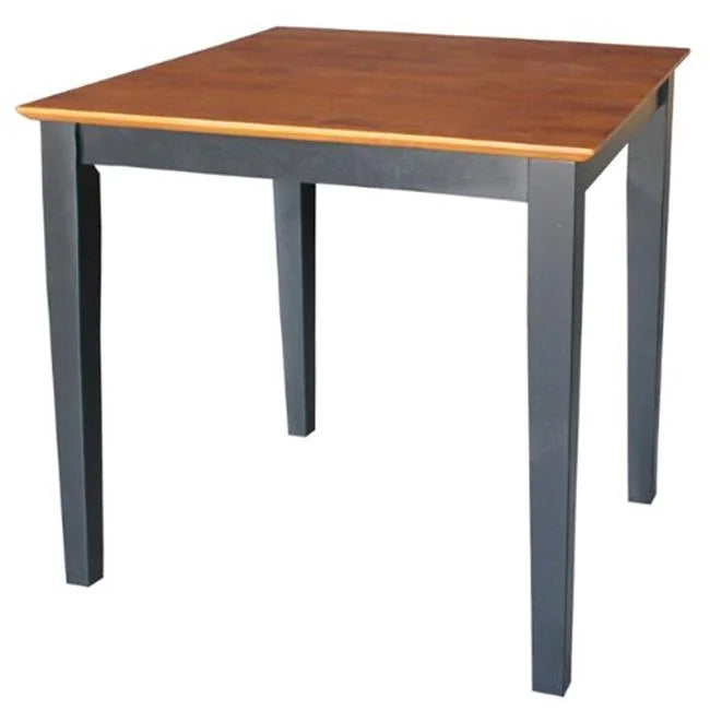 Solid Wood Top Table with Shaker Legs P9852