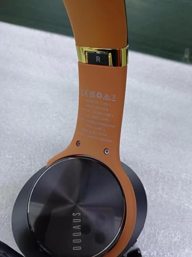 Bluetooth Headphones Over Ear, 90 Hours Playtime, Wireless, Noise Isolating, HiFi Stereo, Black U58684