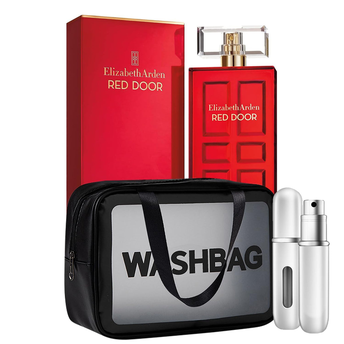 3.3 fl. oz Gift Set Toiletry Bag And Refillable Empty Perfume Bottle L825686