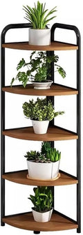 5 Tier Wood Plant Stand B1220