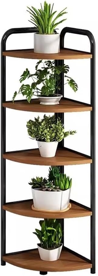 5 Tier Wood Plant Stand B1220