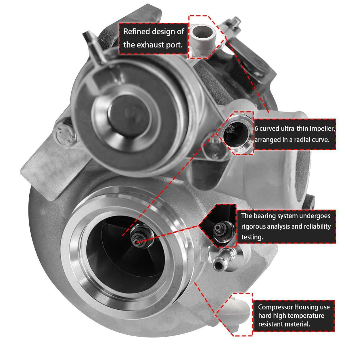 TD04HL-15T Engine Turbocharger 2.3L V5709