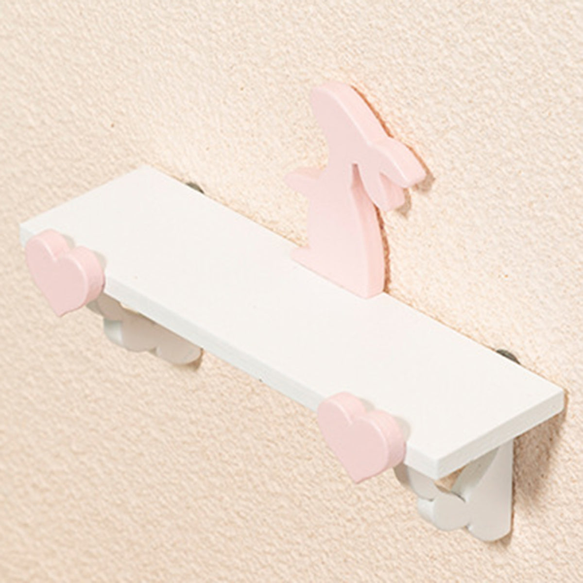 Mini Rabbit Rack Birch Dollhouse Shelf M361