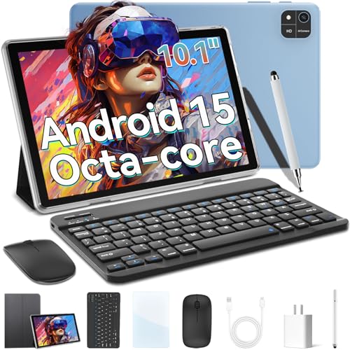 10.1" Android Tablet with Keyboard, Case, Mouse, Stylus W71188