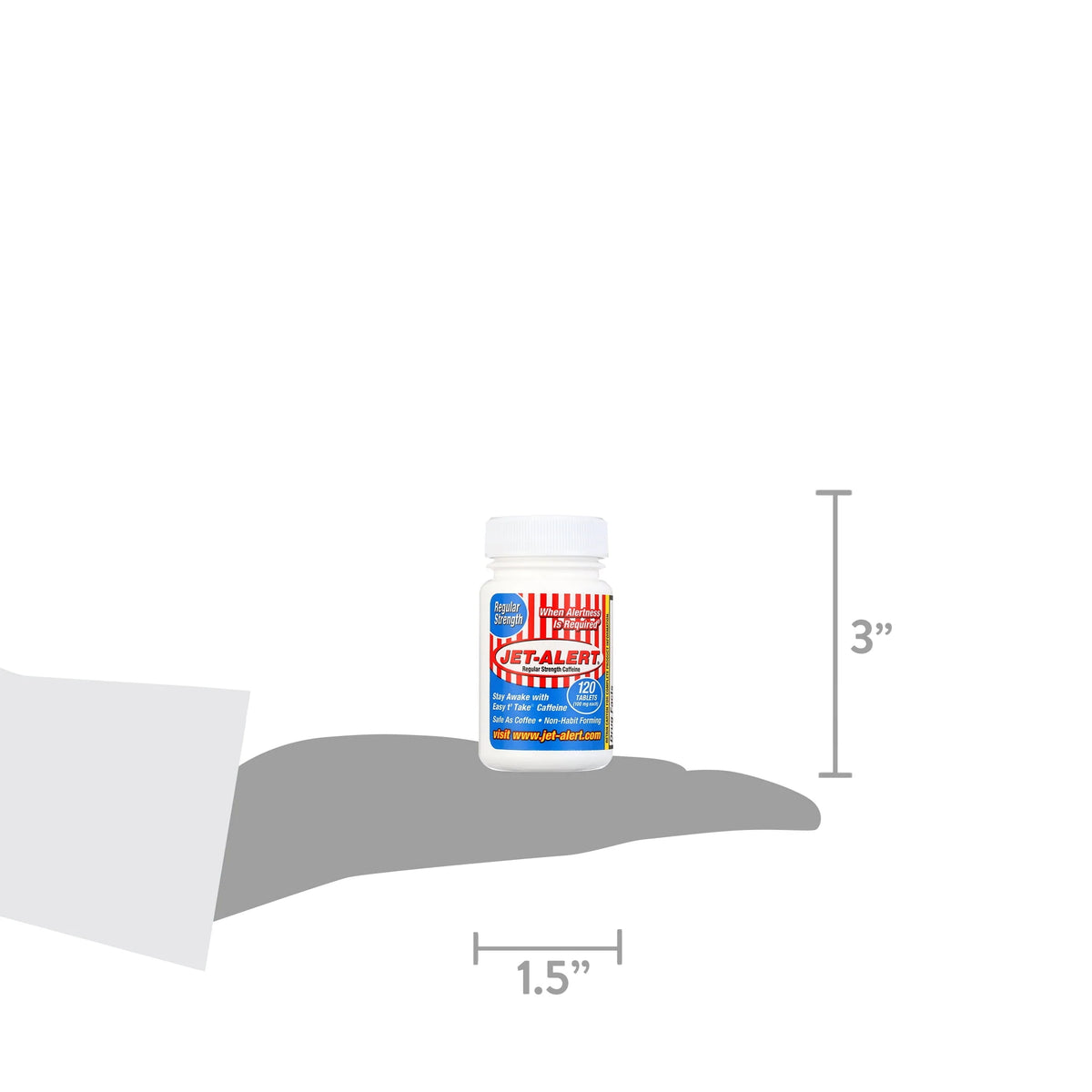 Caffeine 100mg 120ct Tablet D1398