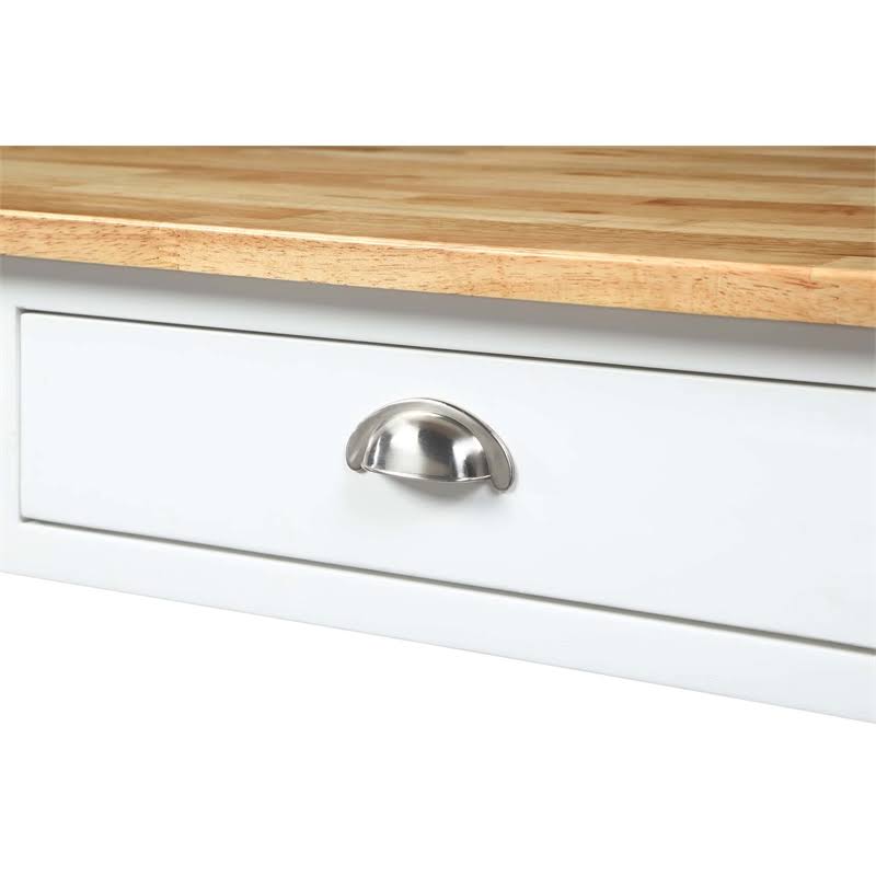 Butcher Block Top Kitchen Cart C2134