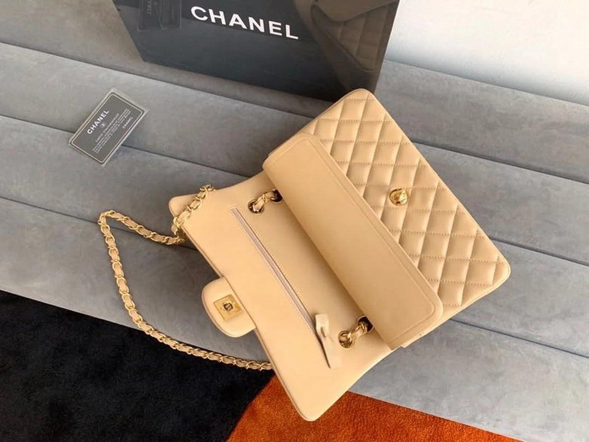 Beige Handbag D277