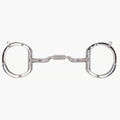 Eggbutt Low Port Comfort Snaffle Bit Z7011