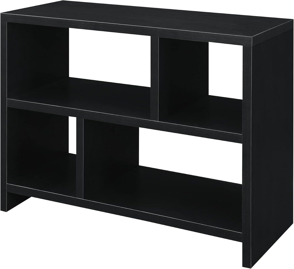 White Console Bookcase L3259