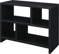 White Console Bookcase L3259