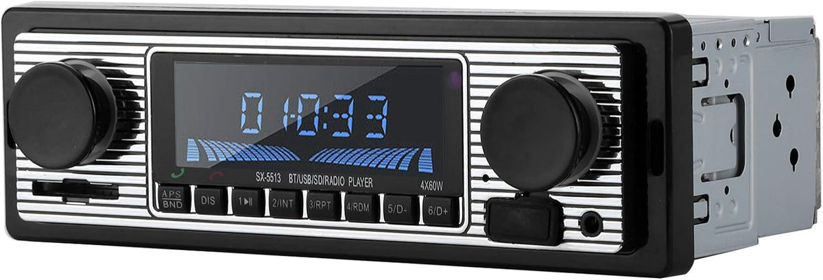 Car Music Player Bluetooth Classic Compact Size Auto Radio J5178