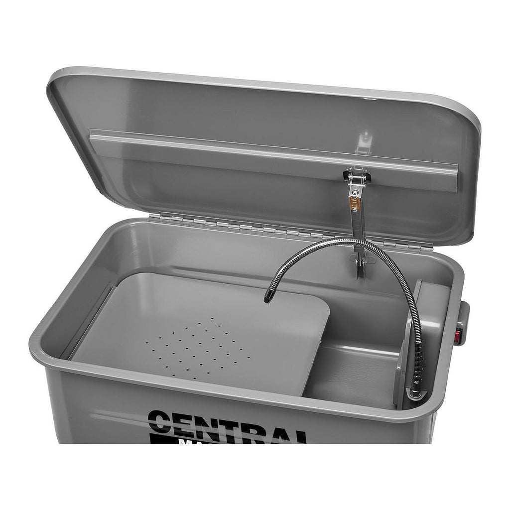 20 Gallon Parts Washer with High-Flow Pump T496