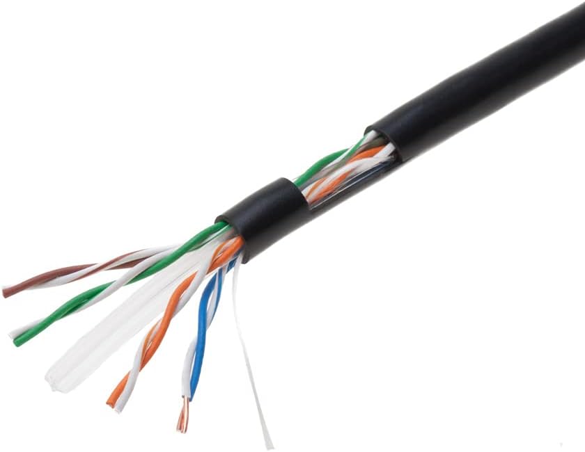 1000ft CAT6 Solid Ethernet LAN UTP 23AWG Network Cable (Gray) X556