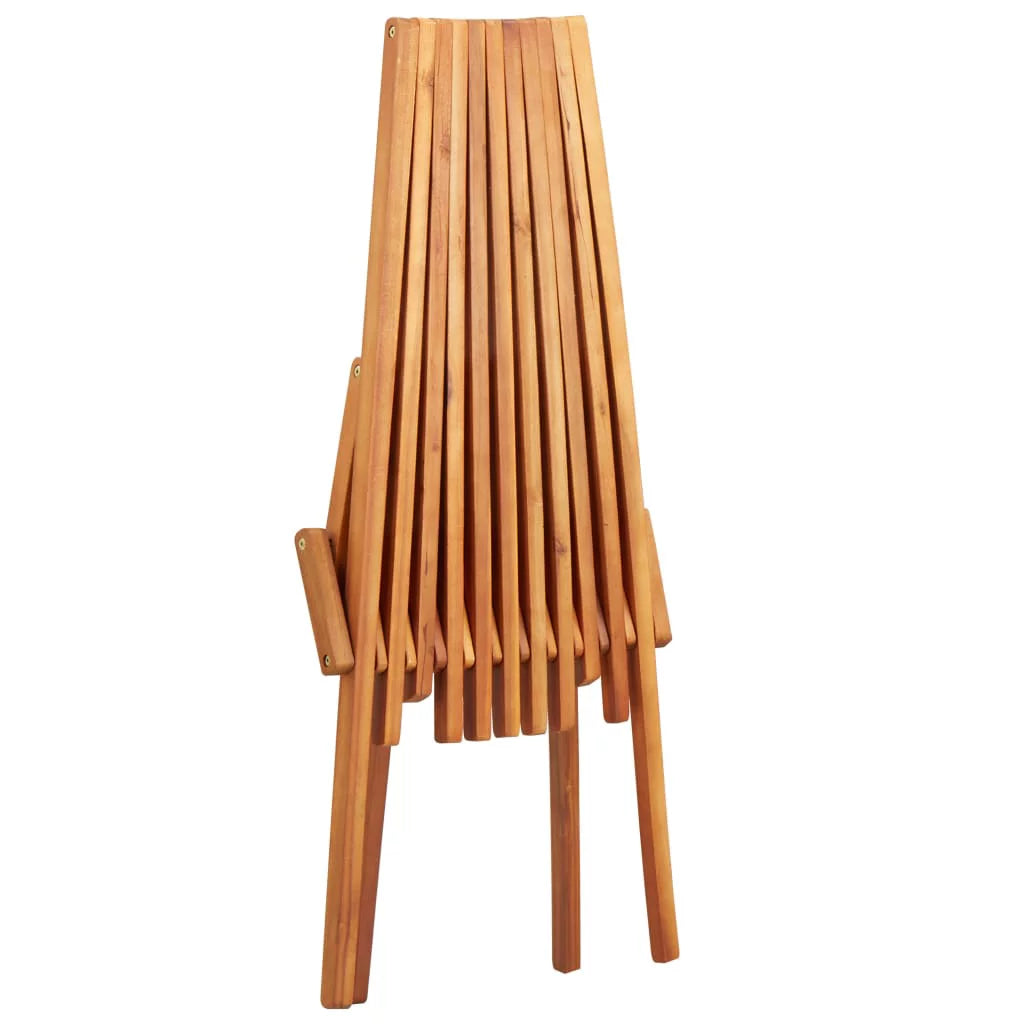 Acacia Wood Folding Sun Lounger L640300