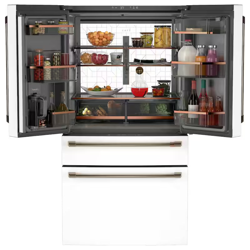 28.7 cu. ft. Four Door French Door Refrigerator in Matte White X5479