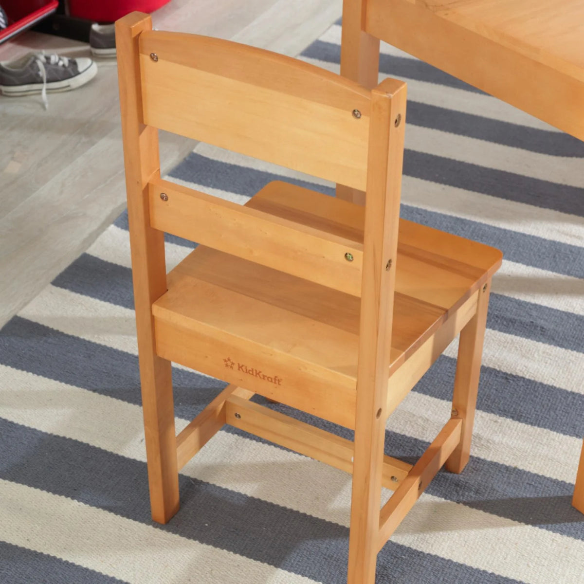 Wooden Rectangular Table & 2 Chair Set X94987