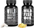 Magnesium Complex & Fish Oil Omega 3 Supplements Z708