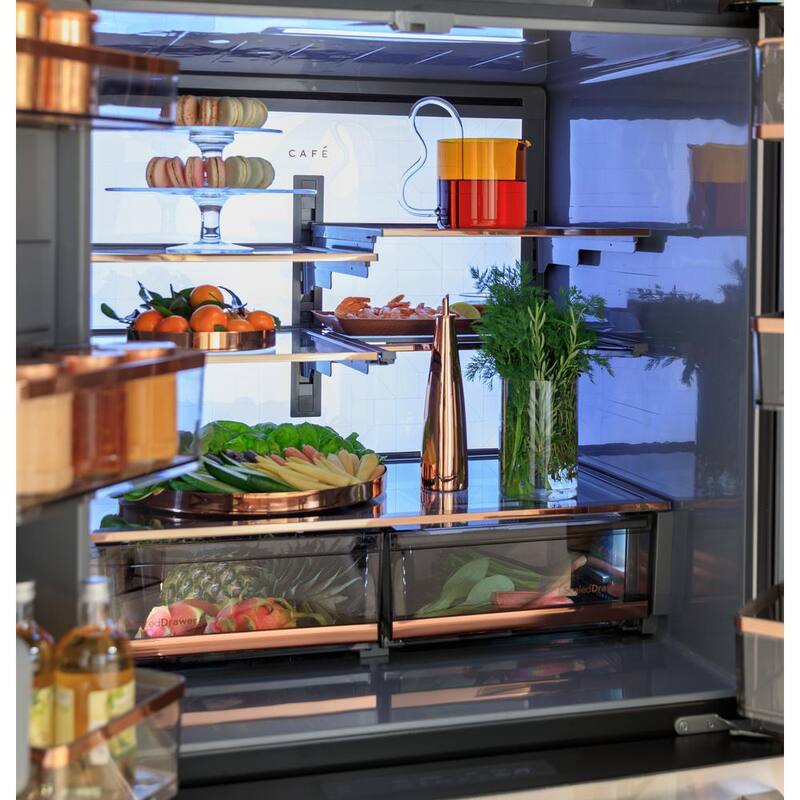 28.7 cu. ft. Four Door French Door Refrigerator in Matte White X5479