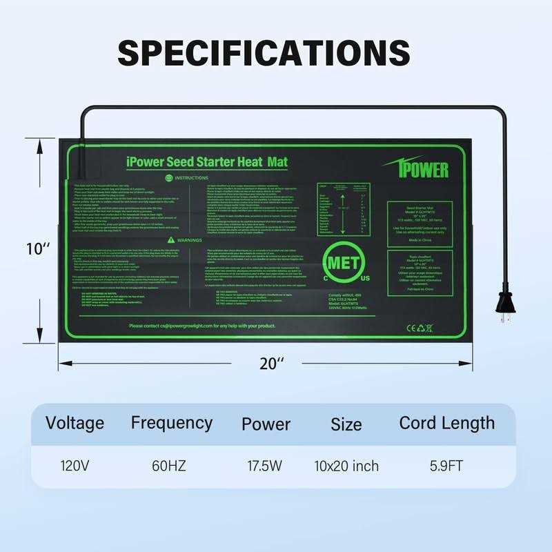 Waterproof Seedling Heat Mat T815928