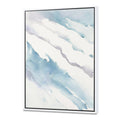 White Framed Canvas W41933
