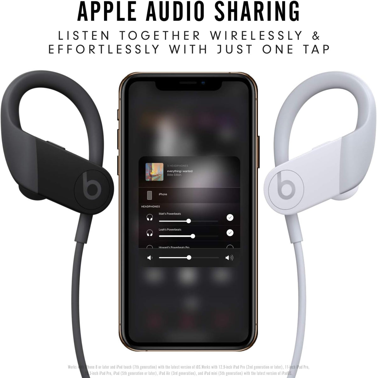Black Wireless Earbuds E387097
