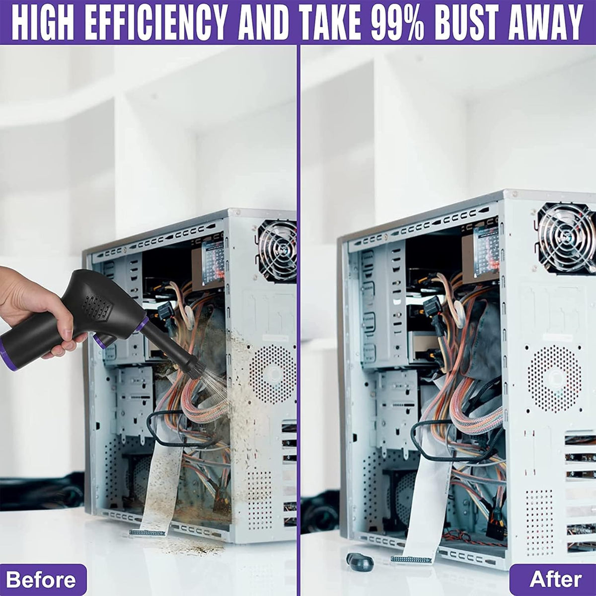 15000mAh Electric Air Duster with LED Light O54601