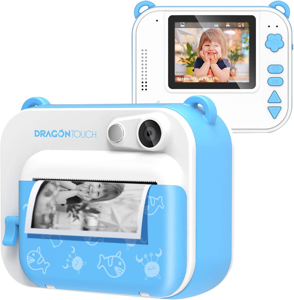 Pink Instant Print Camera for Kids with Print Paper P291