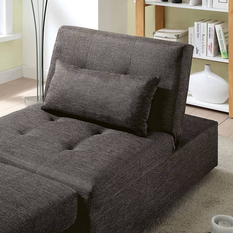 Dark Gray Futon Sofa L202583