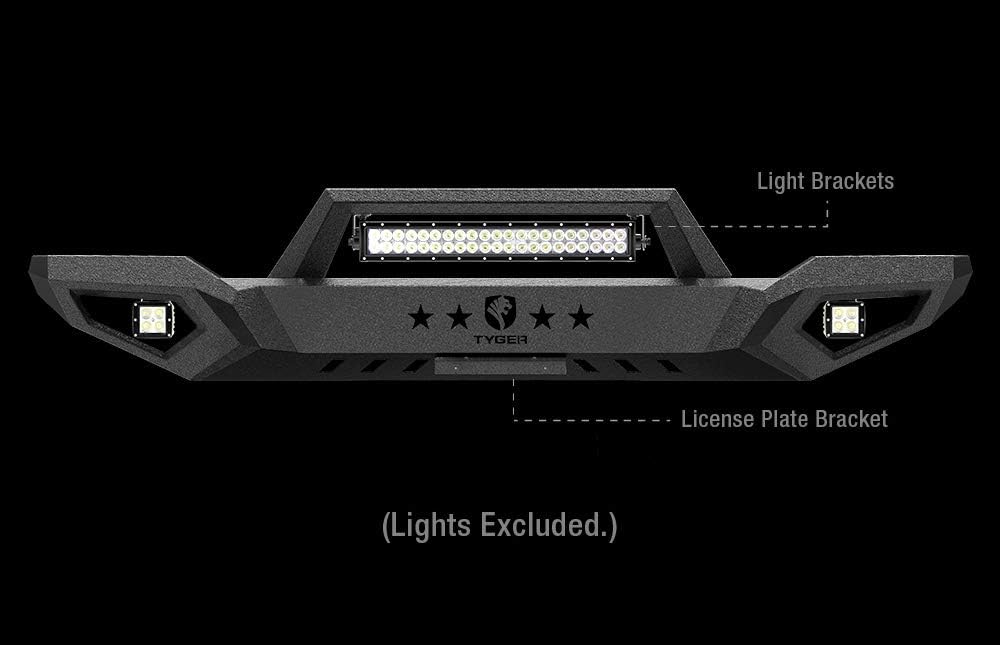 Textured Black Front Bumper Kit H7817