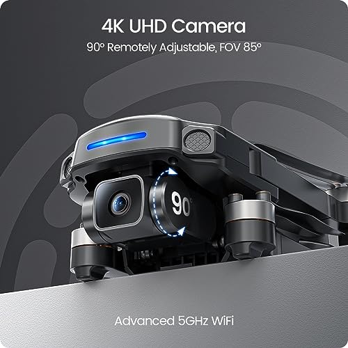 GPS Drone with 4K UHD Camera, Foldable FPV RC Quadcopter with Brushless Motor J828