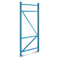 Blue Pallet Rack Upright Frame B3714