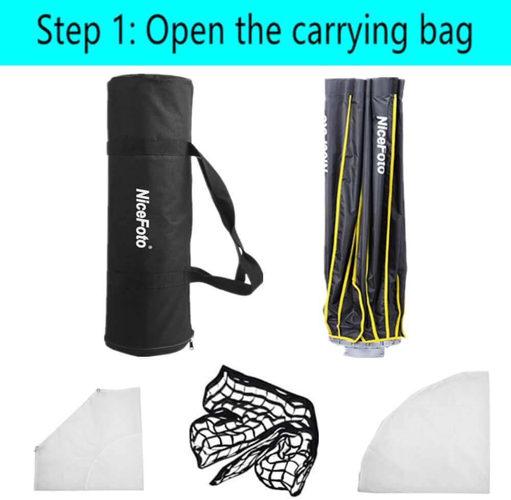 27inch Deep Parabolic Softbox with Bowens Mount and Carrying Bag B4844