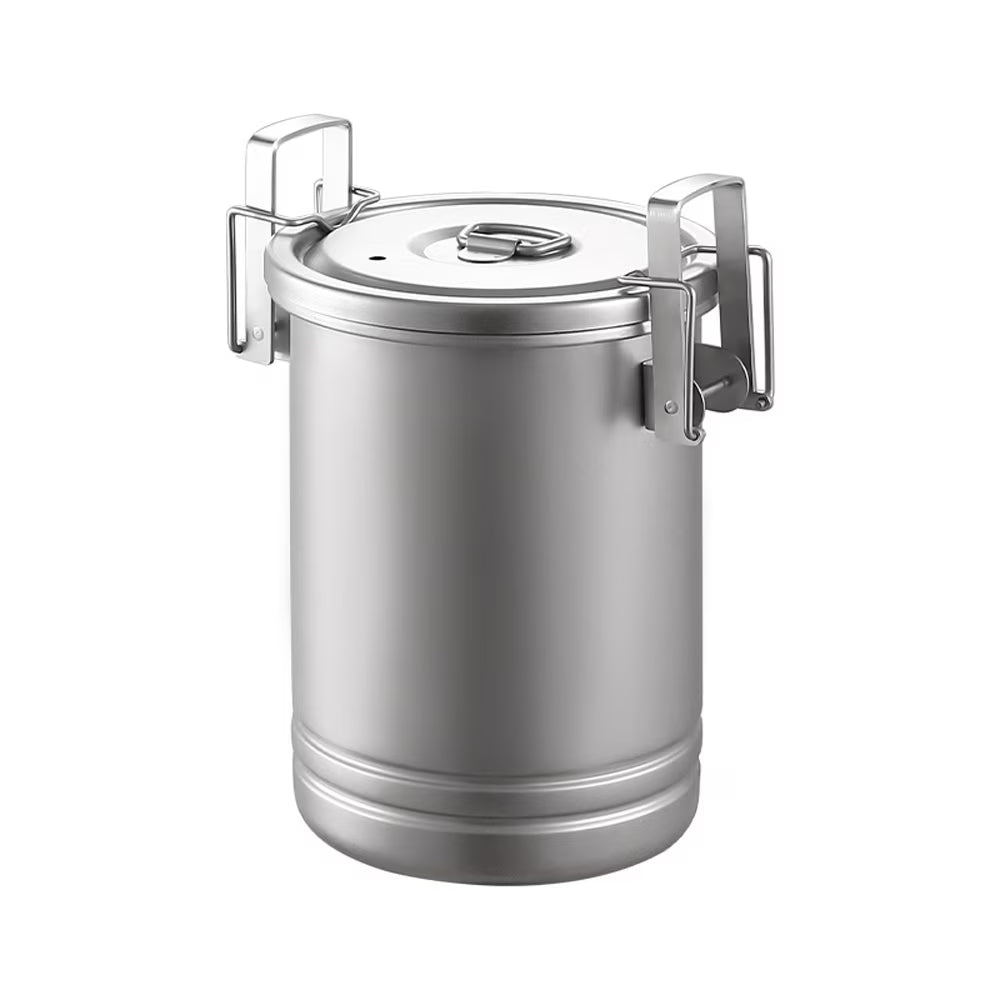 Stainless Steel Pot Portable Camping Cookware A88853