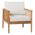 Solid Wood Spindle Lounge Chair H555