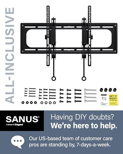 Tilting TV Wall Mount for Large TVs Up to 90” B537987