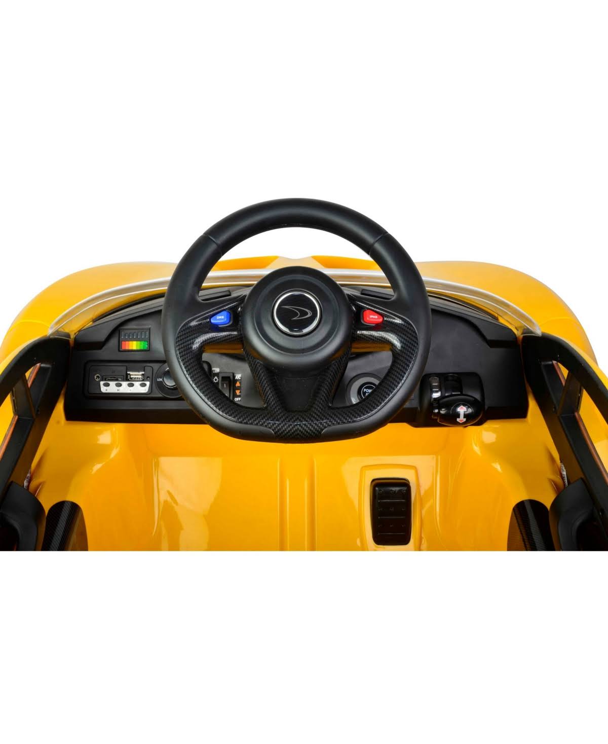 Orange McLaren P1 12V Ride On Car F470