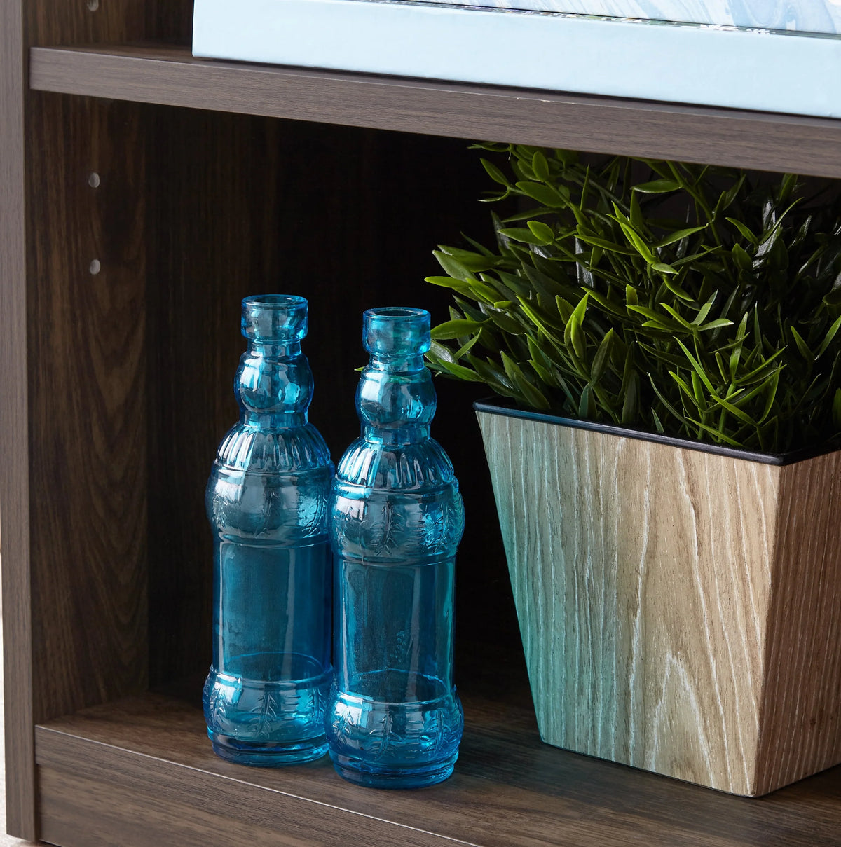 3-Shelf Bookcase with Adjustable Shelves V312