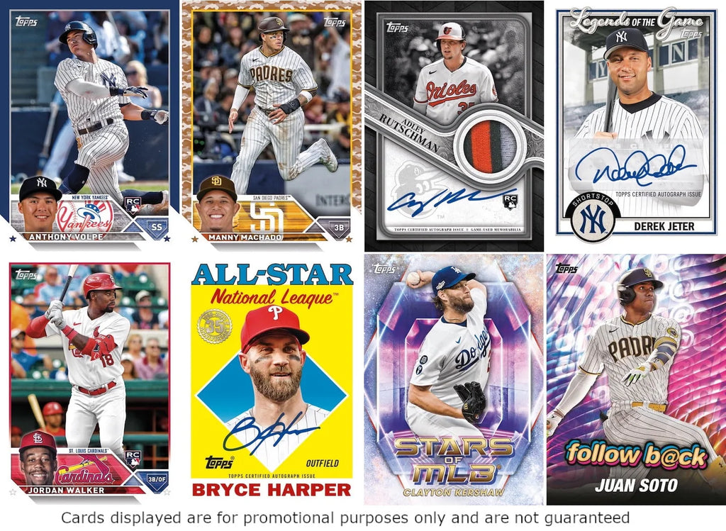 MLB Baseball Trading Cards Blaster Box X356932