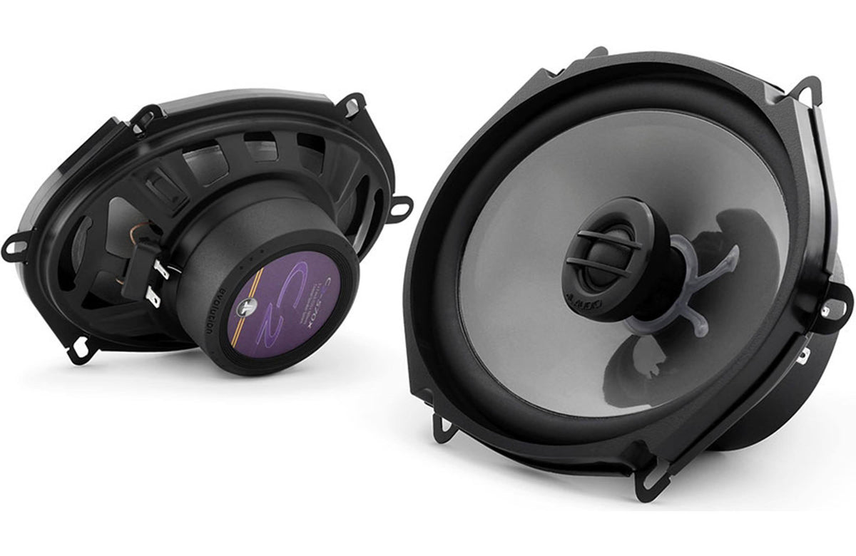 2-Way Car Audio Speakers Pair H572