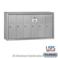 6 Doors Aluminum Vertical Mailbox Y75354