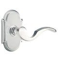 Passage Clear Knob with Satin Nickel Rose I194127