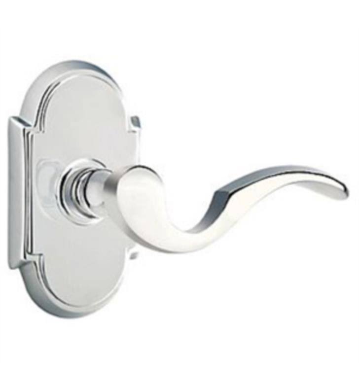 Passage Clear Knob with Satin Nickel Rose I194127