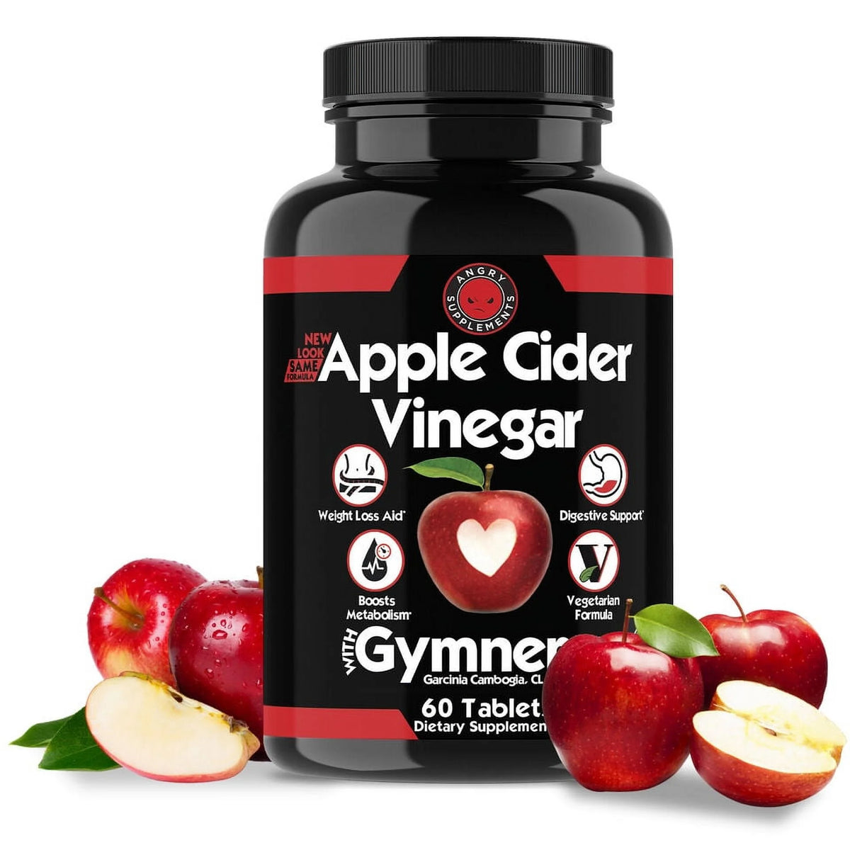 Apple Cider Vinegar Garcinia Pills 60 Tablets S63841