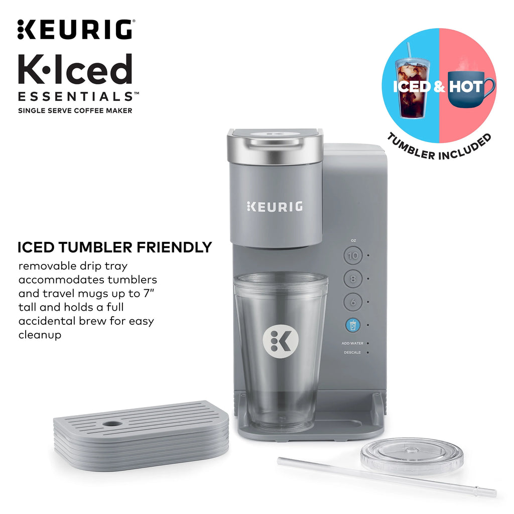 Gray Single-Serve K-Cup Pod Coffee Maker P20363