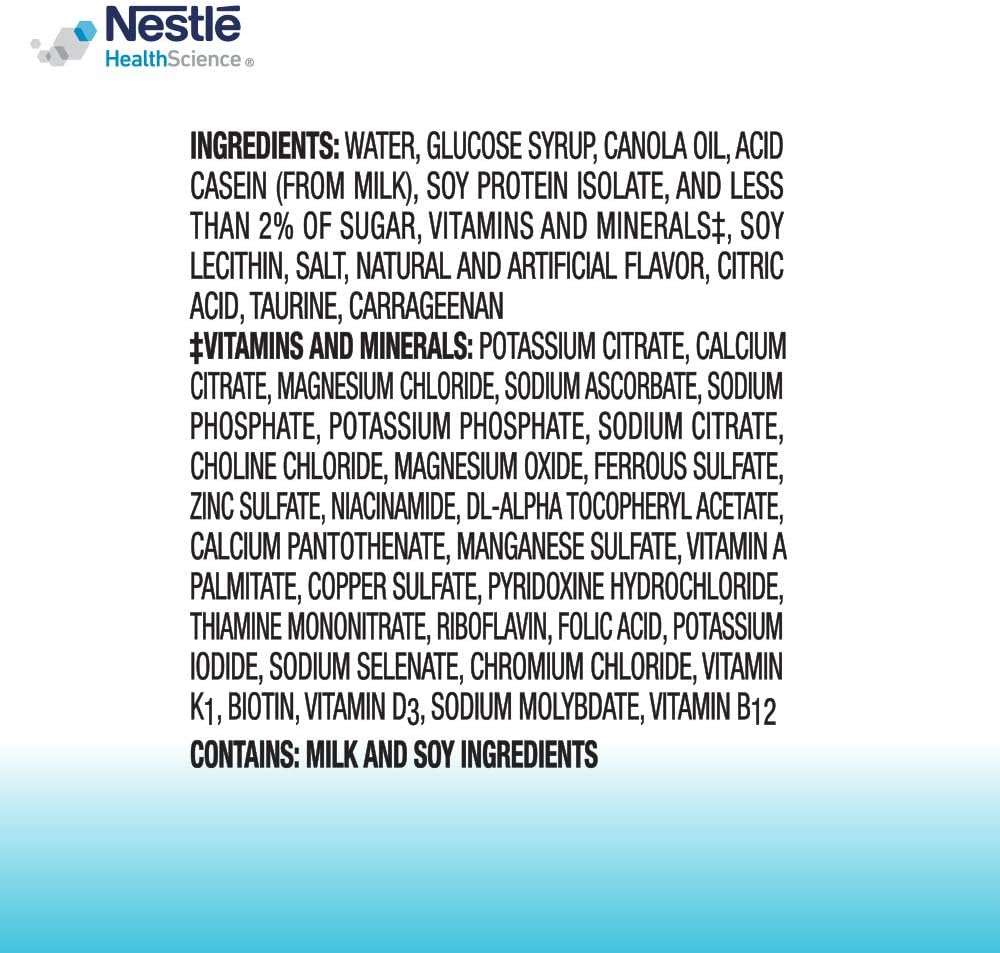 Very Vanilla High Calorie Nutritional Drink, 8 Fl Oz (Pack of 24) X700788